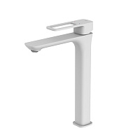 Смеситель IDDIS Slide SLIWT01i01 для раковины-чаши, белый