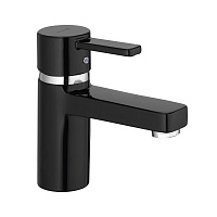 Смеситель Kludi Zenta 382518675 для раковины, черный/хром