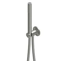 Душевой гарнитур QuadroDesign Source 1366AS brushed stainless steel