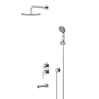 Душевой комплект Lemark Linara LM0422C хром