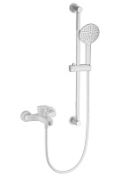 Смеситель Wonzon & Woghand WW-C2501-MW для ванны с душем, белый матовый