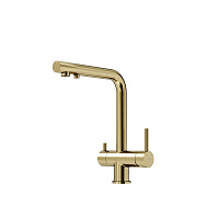 Смеситель для кухонной мойки Sancos Foster SC4014BG брашированное золото