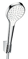 Душевая лейка Hansgrohe Croma Select S 26410400 белый/хром