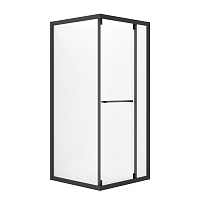 Душевой уголок Niagara Nova NG-6833-34BLACK 90x90x195 стекло прозрачное/профиль черный матовый