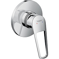 Смеситель Hansgrohe Novus Loop 71361000 для душа, с маленькой розеткой, хром