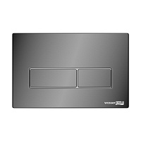 Кнопка смыва WasserKRAFT PB03 для унитаза, Черный