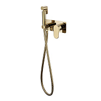 Гигиенический душ со смесителем Boheme Spectre 457-G для биде, золото