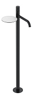 Смеситель Boheme Stick 120-BB.4 для раковины, ручка Spirale, черный матовый