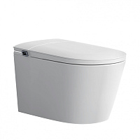 Унитаз подвесной ABBER Bequem AC1121S с функцией биде, белый