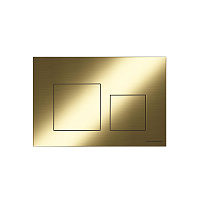 Кнопка смыва Ceramicanova Balance/Square CN12-002BG брашированное золото