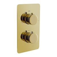 Смеситель Boheme Cell 134-2-G для душа, золото