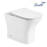 Унитаз приставной Ceruttispa Vettore F CT7841 белый