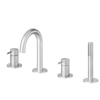 Смеситель Newform X-Steel 316 69682XC.50.050 для ванны, INOX