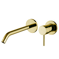 Смеситель Fima Carlo Frattini Spillo Up F3051WLX8OS для раковины, Brushed Gold