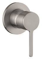 Смеситель Emmevi Filoinox 85009/IN для душа, нержавеющая сталь