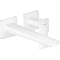 Смеситель Hansgrohe Metropol 32526700 для раковины, настенный, матовый белый