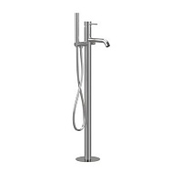Смеситель Remer X Style INOX SSX08 для ванны, напольный, нержавеющая сталь