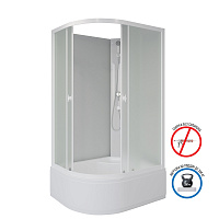 Душевая кабина Niagara Promo P90/70/40R/MT/BK 90x70x195 R стекло матовое/профиль белый