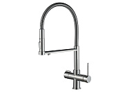 Смеситель Zorg Steel Hammer SH 2002 CR для кухонной мойки, хром