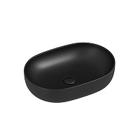 Раковина накладная Ceramicanova Element CN6047MB 60x41.5x13.5 черный матовый