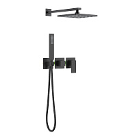 Душевой комплект Timo Selene SX-2169/03SM черный матовый