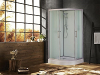 Душевая кабина Esbano ESKB110CR 110x110 хром матовый