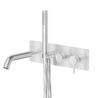 Смеситель Newform X-Steel 316 69680EX.50.050 для душа, INOX