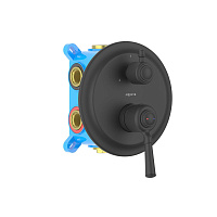 Смеситель Aquatek Классик AQ1547MB для ванны, черный матовый