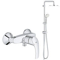 Комплект для ванной комнаты Grohe Eurosmart New 124410 хром