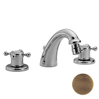 Смеситель Huber Victorian VTT7301027 на 3 отверстия, для биде, бронза