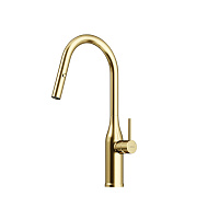 Смеситель для кухонной мойки Sancos Grand SC4002BG брашированное золото