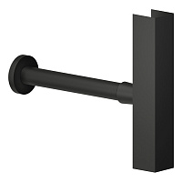 Сифон для раковины Nobili AV00102/3BM черный матовый