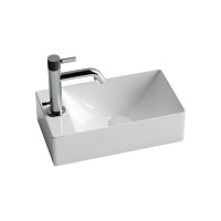 Раковина накладная Ceramicanova Element CN5008 37.5x21.5x10 белый