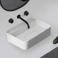 Раковина подвесная ABBER Stein AS2626 белый матовый