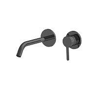 Смеситель Fima Carlo Frattini Snap F3121WLX8CS для раковины, Brushed Black Chrome