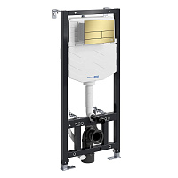 Система инсталляции WasserKRAFT Aller 10TLT.010.ME.MG04 для унитаза, золото