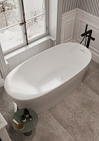 Ванна из искусственного камня Allen Brau Krion Neo XL 2.35002.21 180x80 белый матовый