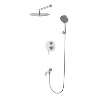 Душевой комплект Wonzon & Woghand Stick WW-88939017-BN никель