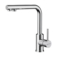 Смеситель Omoikiri Nakagawa-2-Plus-C 4994341 для кухонной мойки, хром