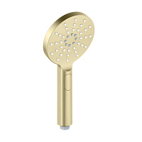 Душевая лейка Aquatek Оберон 120 3jet AQ2006BG золото шлифованное