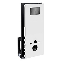 Система инсталляции WasserKRAFT Glan 66TLT.010.ME.WH.PB03 для унитаза, черный