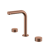 Смеситель Boheme Stick 152-CB.4 для раковины, ручка Spirale, брашированная медь