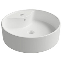 Раковина накладная Aqueduto Espiral ESP0610 46x46x15.5 белый глянцевый