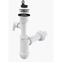Сифон для раковины AlcaPlast A410P с водосливом