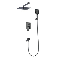 Душевая система Wonzon & Woghand Edge WW-88939003-BGM темный графит