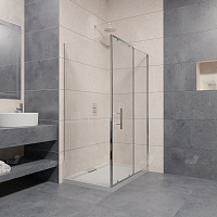Душевой уголок RGW Passage 020814584-11 140x80x185 стекло прозрачное/профиль хром