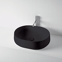 Раковина Kerasan F10 460531 56x44 черный матовый