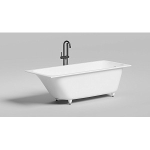 Ванна встраиваемая Salini Orlanda 102011M S-Sense 170x70 белый матовый