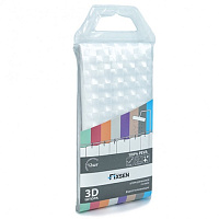 Шторка для ванной Fixsen 3D FX-3003E прозрачный