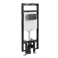 Система инсталляции WasserKRAFT Dinkel 58TLT.010.ME.MB02 для унитаза, черный матовый